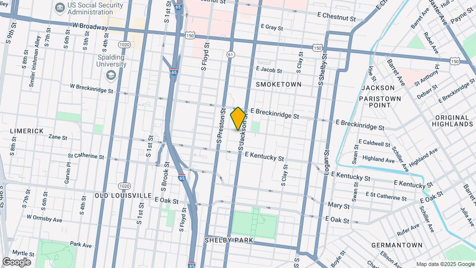 428 E Caldwell St Map and Location Details