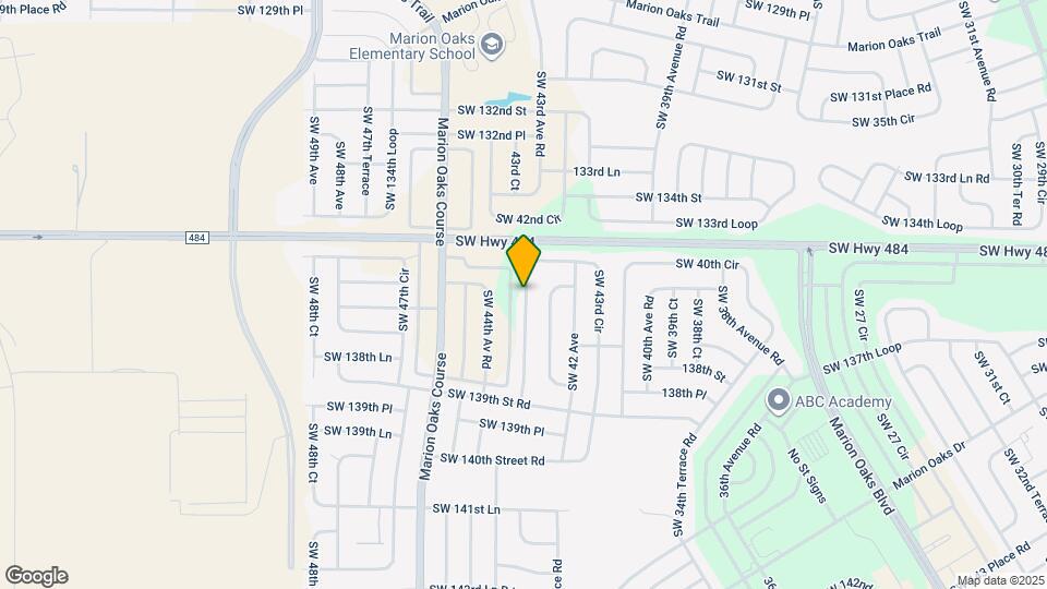 13751 SW 43rd Cir Mapa y Detalles de la Ubicación