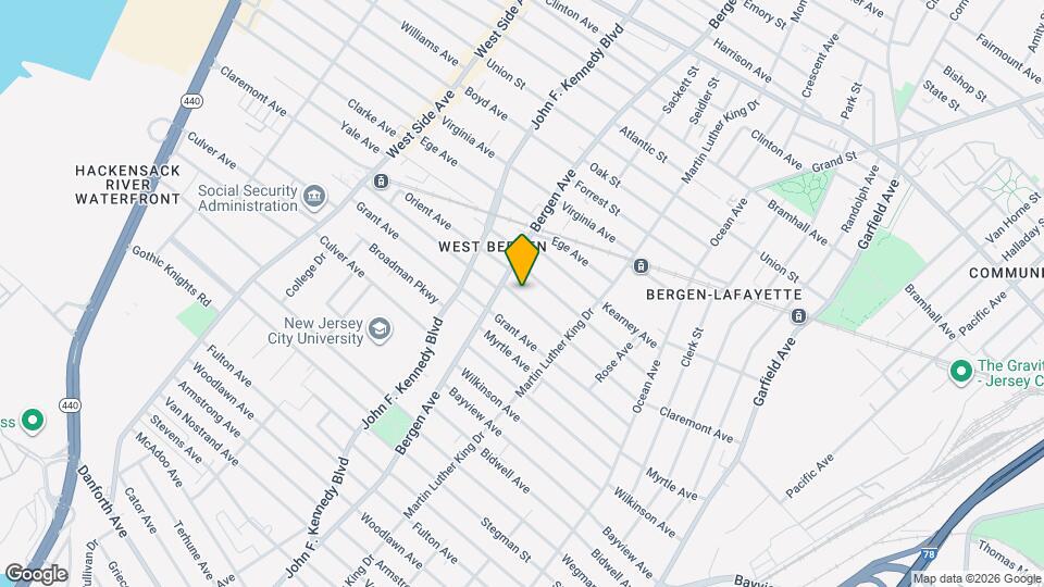 210 Claremont Ave Map and Location Details