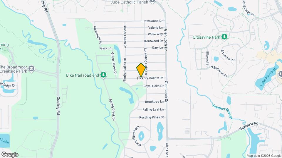 3411 Hickory Hollow Rd Map and Location Details