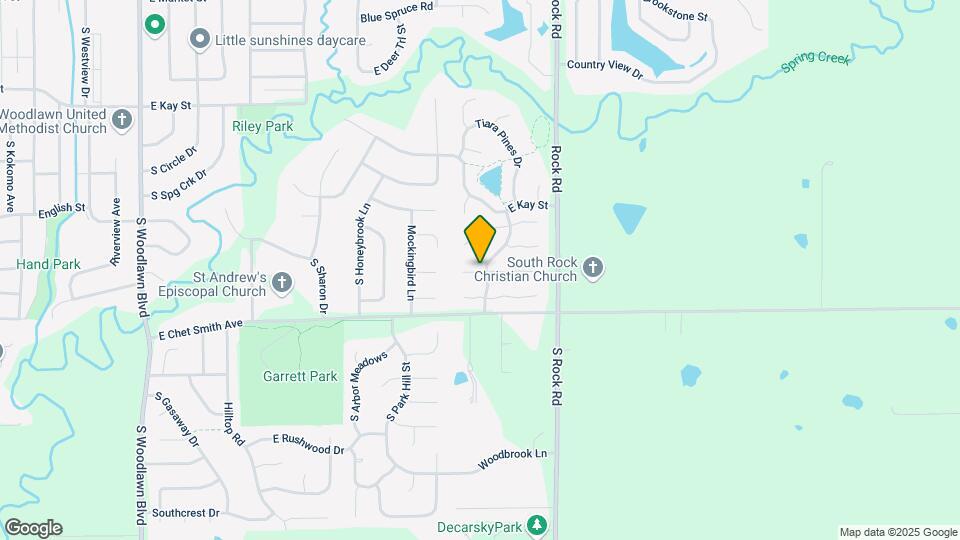 1766 E Cloverbrook Ct Map and Location Details