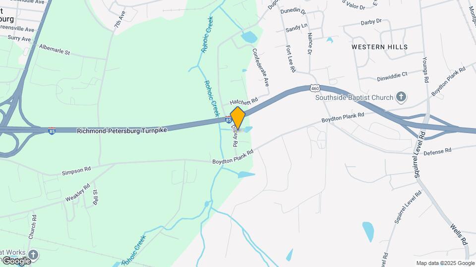 Daniel Court & Dupuy Road Apts Apartments and Nearby Petersburg