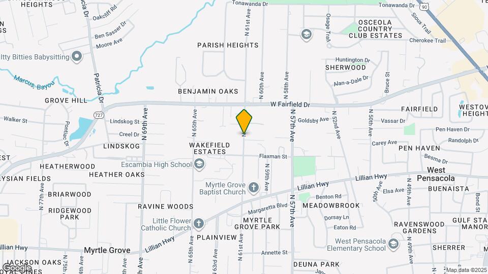 1433 N 61st Ave Map and Location Details