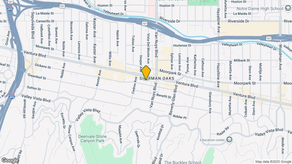 14537-14541 Dickens St Map and Location Details