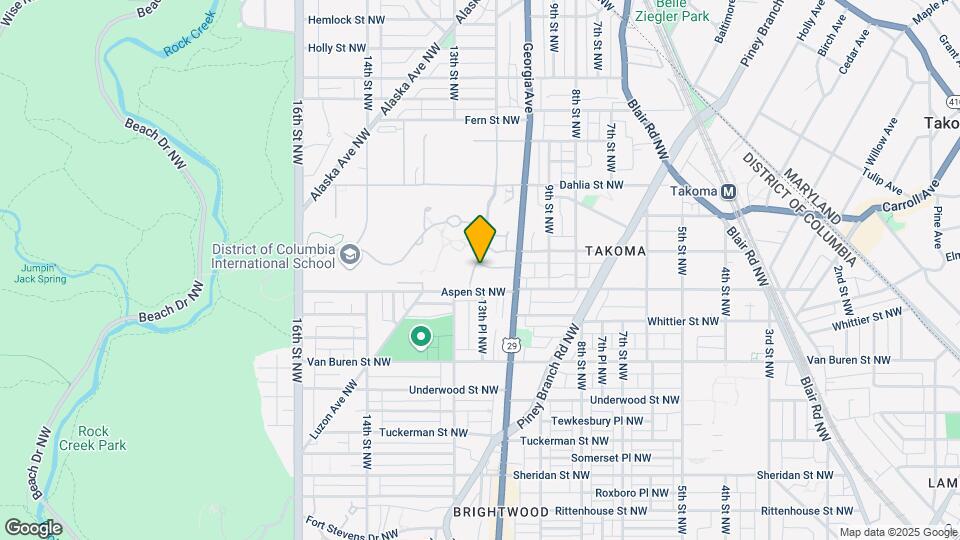 6803 Cameron Dr NW Map and Location Details