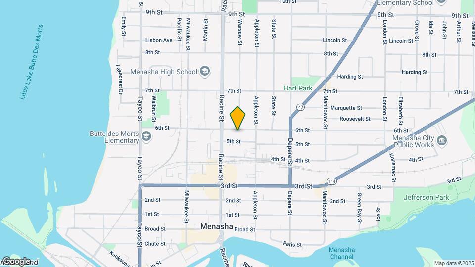 525 6th St Map and Location Details