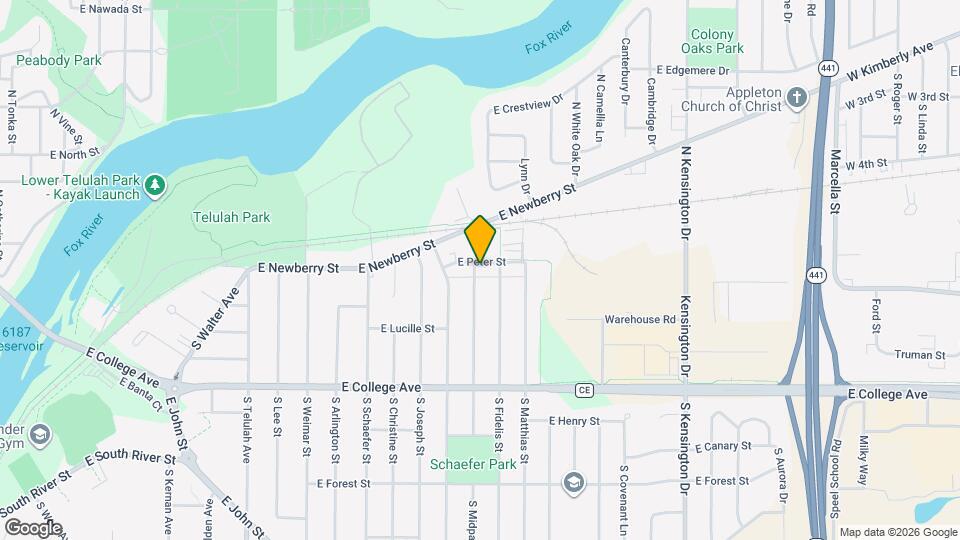 102 S Midpark Dr Map and Location Details