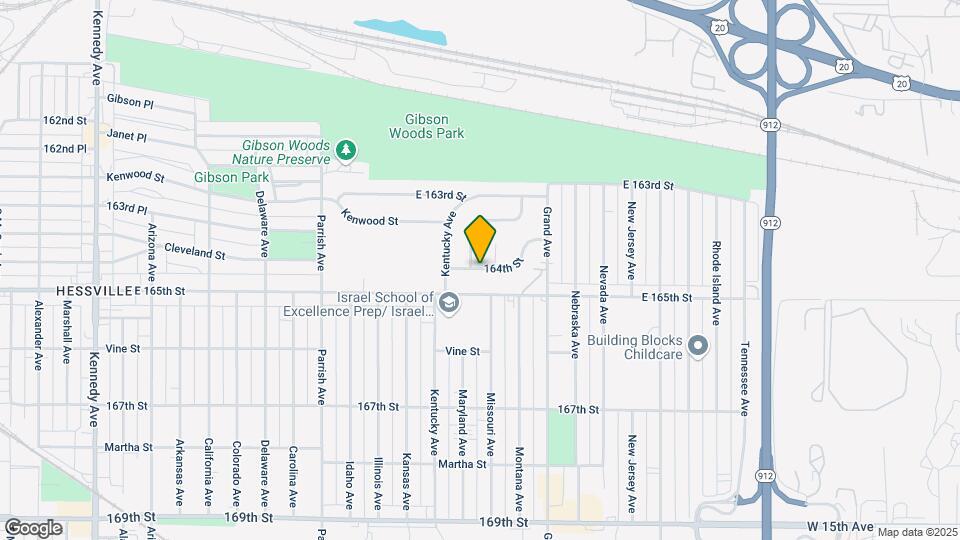 3443 164th St Map and Location Details