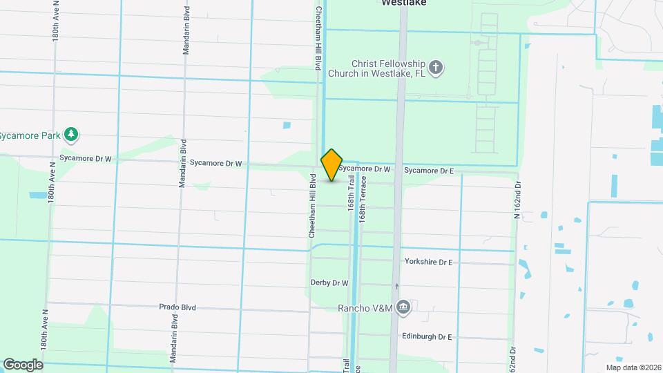 16930 Mead Hill Dr W Map and Location Details