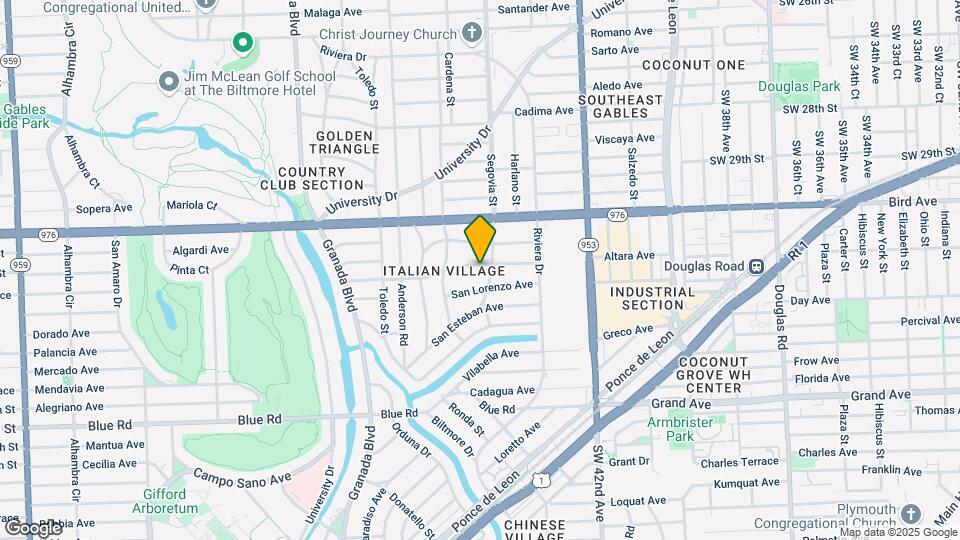 608 Altara Ave Map and Location Details