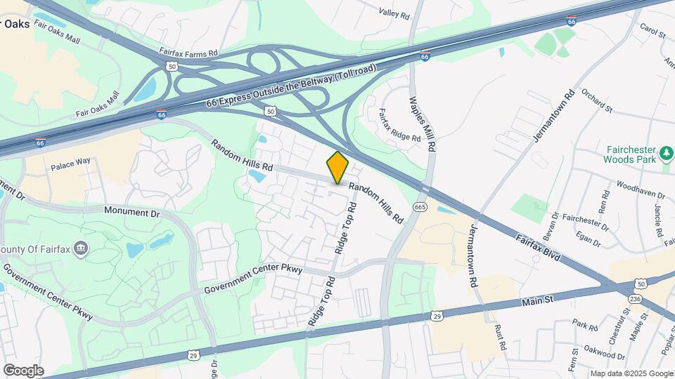 4142 Fountainside Ln Map and Location Details