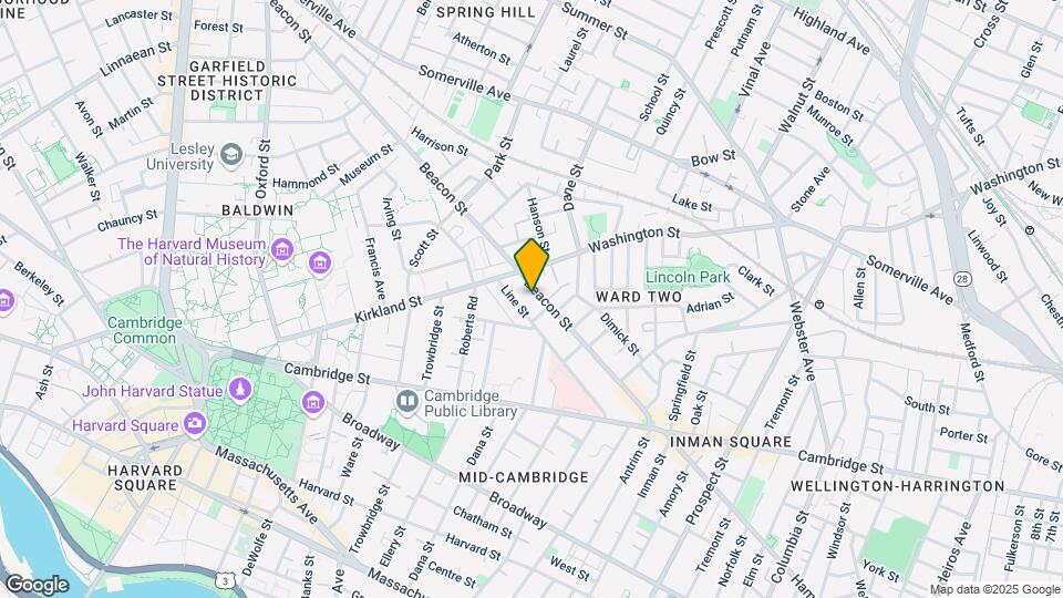 109 Beacon St Map and Location Details