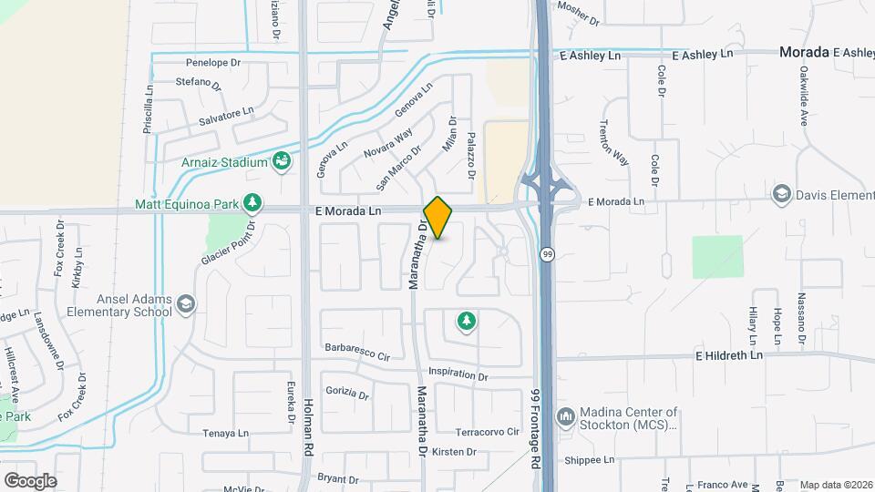 3908 Lembert Dome Ct Map and Location Details