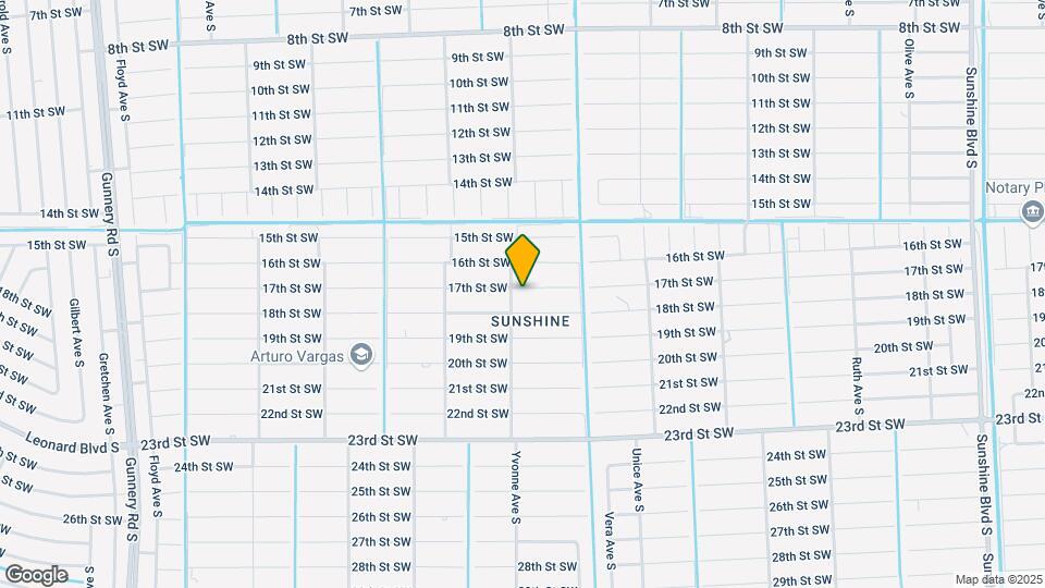 3719 17th St SW Map and Location Details