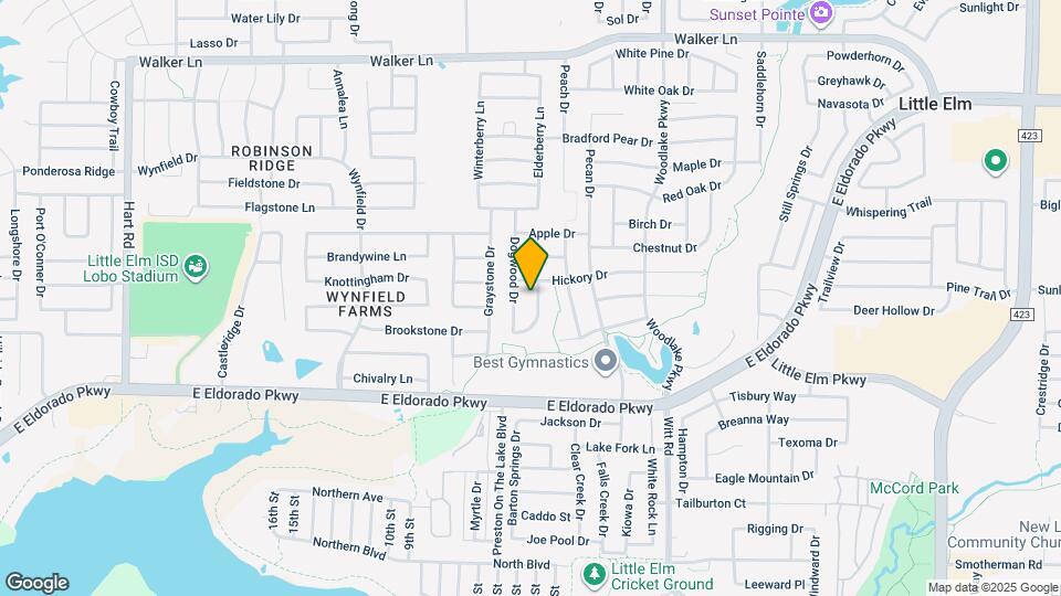 2344 Magnolia Dr Map and Location Details