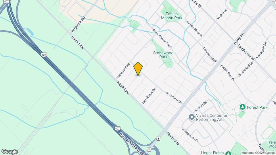 3754 Milkwood Crescent Map and Location Details