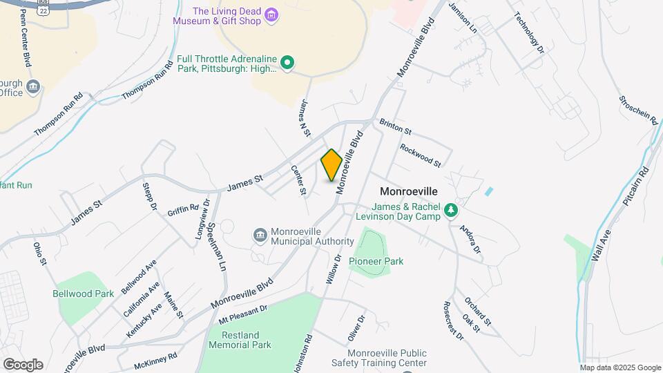 2307 Monroeville Rd Map and Location Details