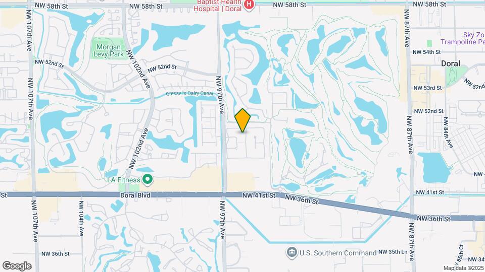 4656 NW 95th Ave, Unit C1 Map and Location Details