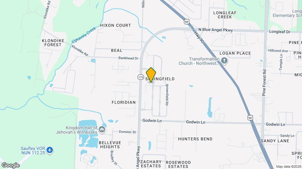 3060 Flintlock Dr Map and Location Details