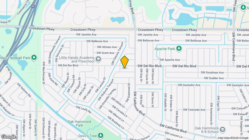 1749 SW Desert Ave Map and Location Details