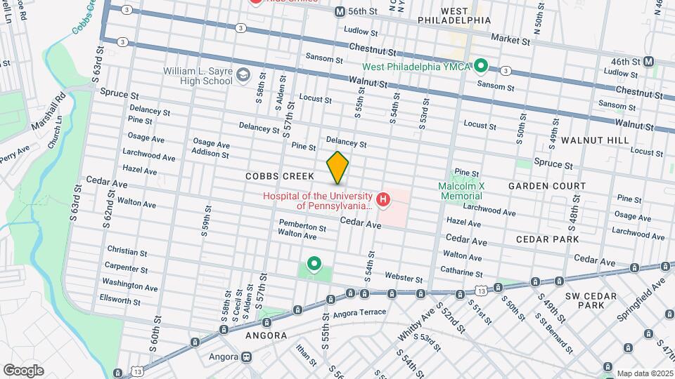 5510 Larchwood Ave Map and Location Details