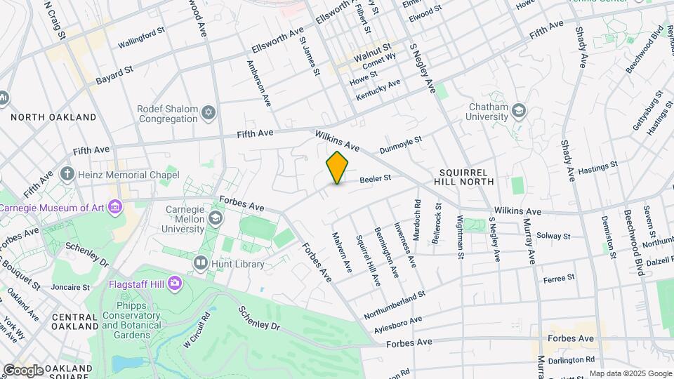 5224 Beeler St Map and Location Details