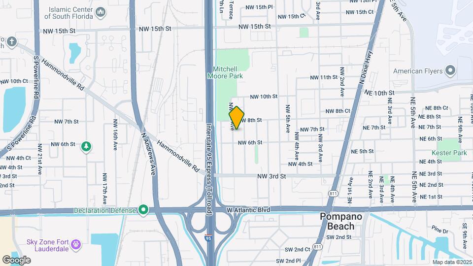 620 NW 9th Ave Map and Location Details