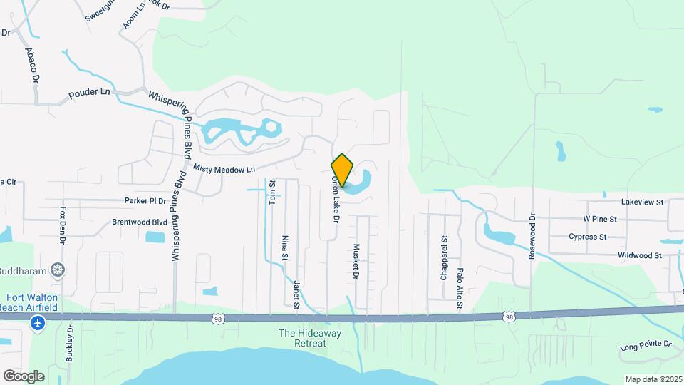 2256 Orion Lake Dr Map and Location Details