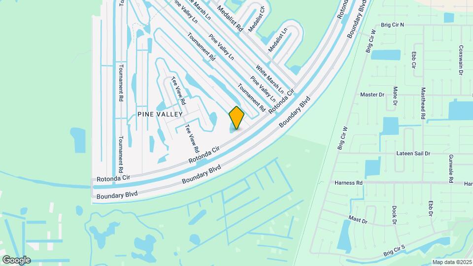 1076 Rotonda Cir Map and Location Details