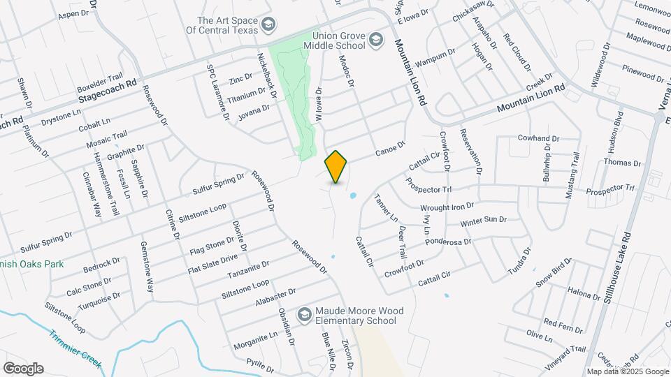 409 W Iowa Dr Map and Location Details