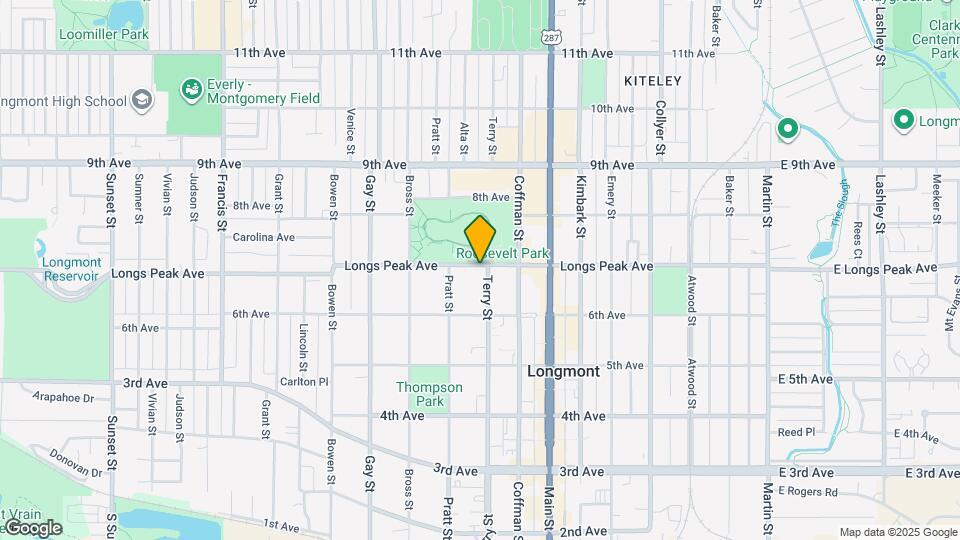 643 Terry St Map and Location Details