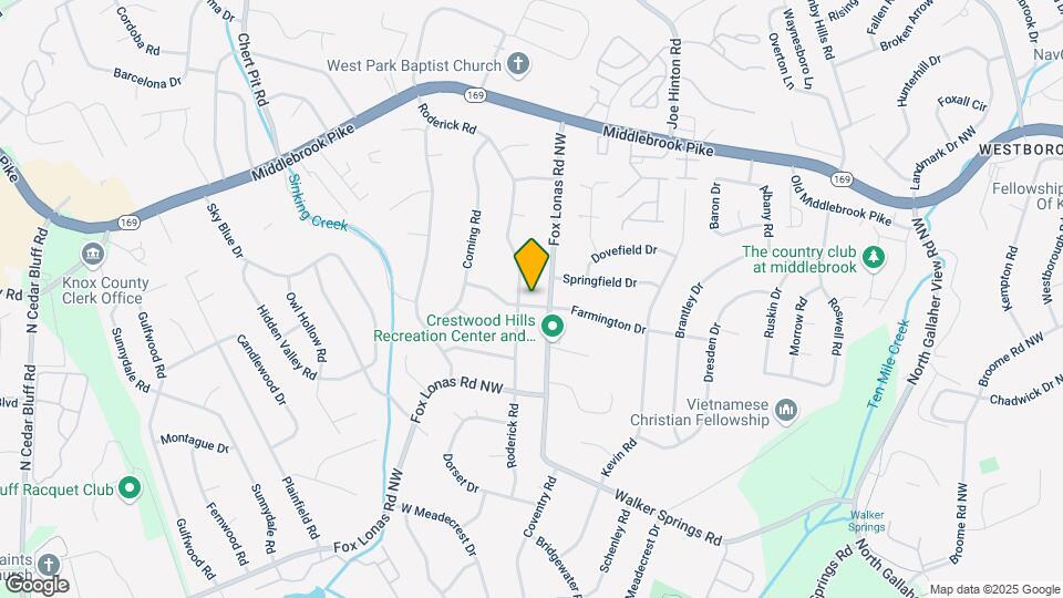 8805 Farmington Dr Map and Location Details