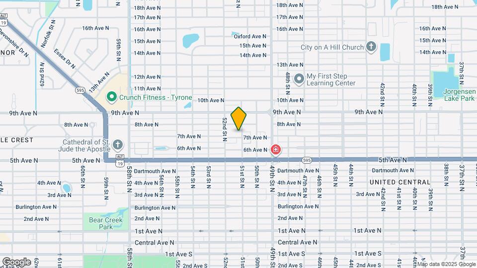 718 51st St N Map and Location Details