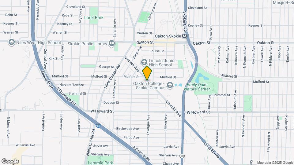 7748 Lincoln Ave Map and Location Details