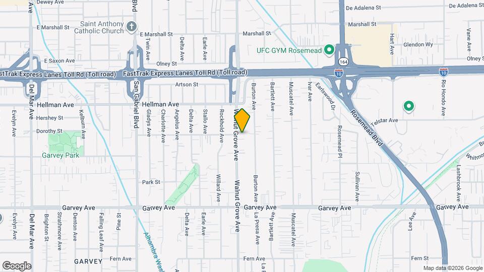 3252 Walnut Grove Ave, Unit 3252 Walnut Grove Map and Location Details