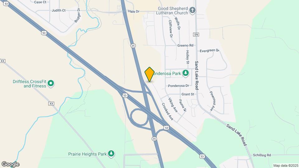 1722 Crooked Ave Mapa y Detalles de la Ubicación