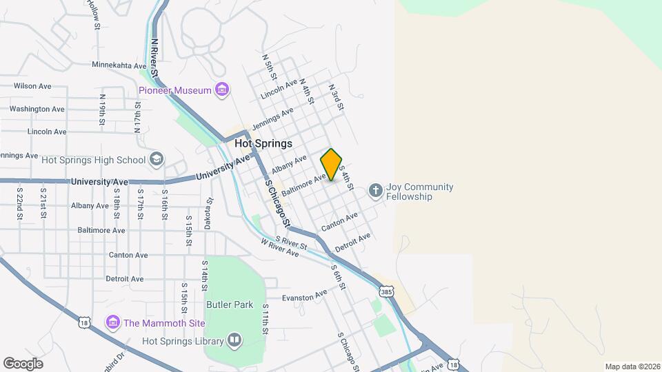 337 S 5th St Mapa y Detalles de la Ubicación