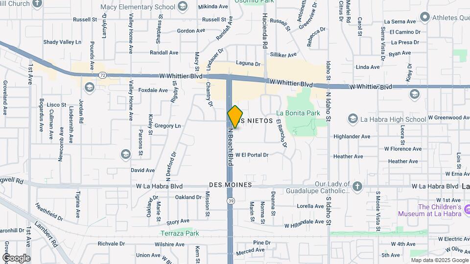 511 La Cadena Way Map and Location Details