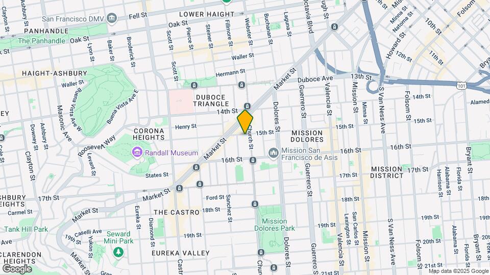 2019-2023 15th St Map and Location Details