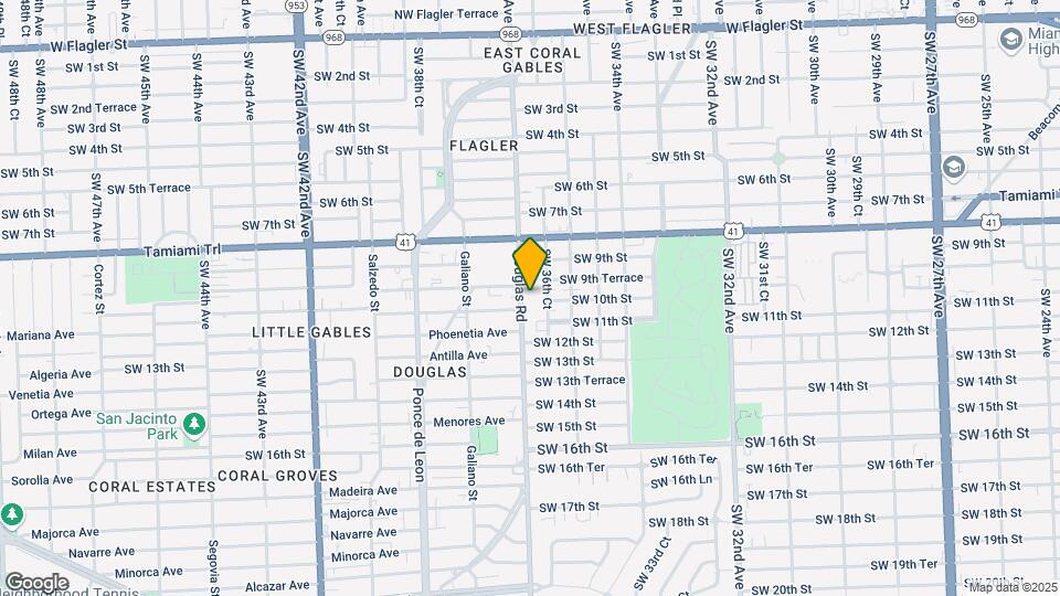 987 SW 37th Ave Mapa y Detalles de la Ubicación
