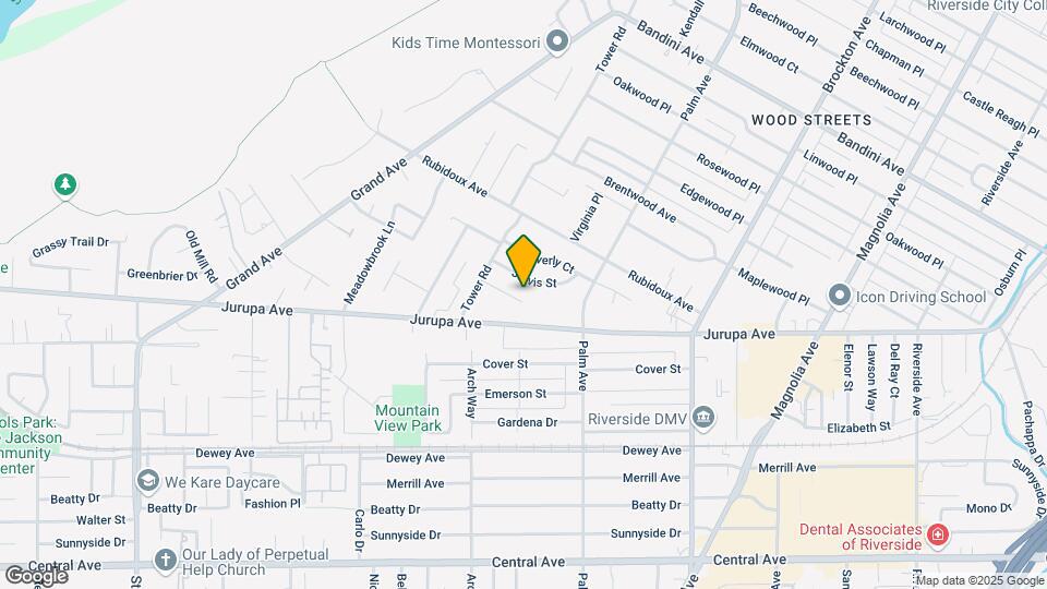 4629 McFarland St Map and Location Details
