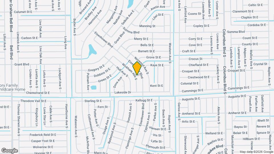 447 Wickham Ave S Map and Location Details