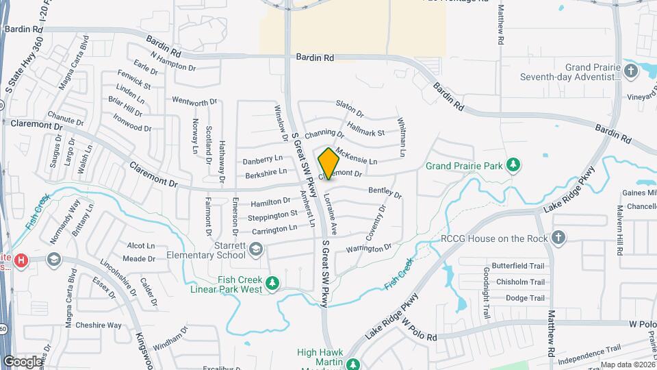 2534 Bentley Dr Map and Location Details