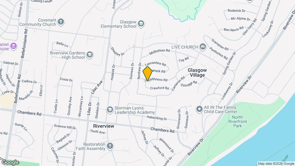 10312 Galloway Dr Map and Location Details