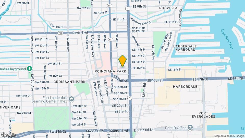 420 SE 16th St Map and Location Details