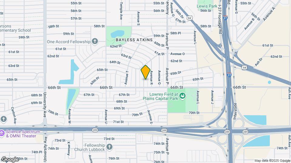 6501 Avenue S Map and Location Details