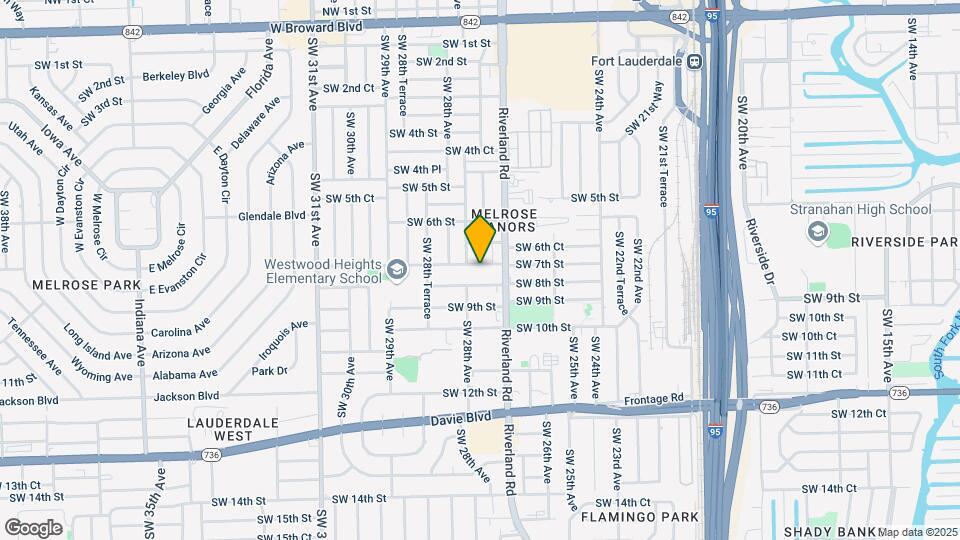 2740 SW 7th St Map and Location Details
