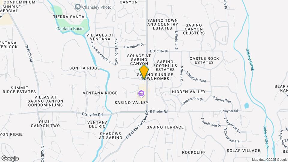 Ventana Vista Condominium Map and Location Details
