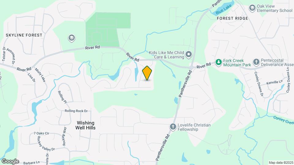 2583 Watercrest Ct Map and Location Details