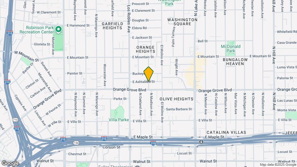 735 N Madison Ave Mapa y Detalles de la Ubicación